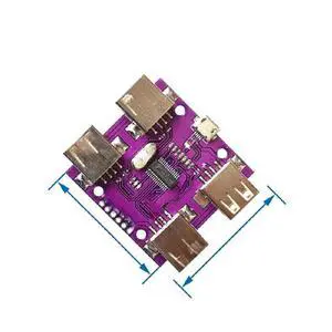 FOR 204 USB 2.0 HUB 4-Port Controller Module High Speed DC 5V 500mA FOR 204 USB 2.0 HUB 4-Port Controller Module High Speed DC 5V 500mA