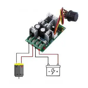 FOR DC10-60V DC Motor Speed Regulator 12V 24V 36V 48V High Power Drive Module PWM Motor Speed Controller 20A Current Regulator FOR DC10-60V DC Motor Speed Regulator 12V 24V 36V 48V High Power Drive Module PWM Motor Speed Controller 20A Current Regulator