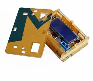 FOR DC-DC 5-23V To 0-16.5V 3A Adjustable Step-down Power Supply Module Voltage Current LCD Display Step Down Buck Regulator + Case FOR DC-DC 5-23V To 0-16.5V 3A Adjustable Step-down Power Supply Module Voltage Current LCD Display Step Down Buck Regulator + Case