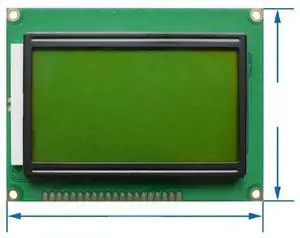 FOR 128*64 DOTS LCD Module 5V Yellow and Green/Blue Screen 12864 LCD with Backlight ST7920 Parallel Port FOR 128*64 DOTS LCD Module 5V Yellow and Green/Blue Screen 12864 LCD with Backlight ST7920 Parallel Port