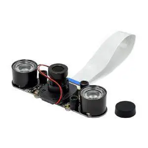 FOR Pi 4 Night Vision Fisheye Camera 5MP OV5647 70/95/160 Degree Focal Adjustable Camera for Pi 3 Model B FOR Pi 4 Night Vision Fisheye Camera 5MP OV5647 70/95/160 Degree Focal Adjustable Camera for Pi 3 Model B