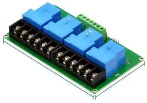 FOR 1 2 4 Channel Relay Module 5V 30A High And Low Level PLC Automatic Control Module Without Guide Rail For Smart Home FOR 1 2 4 Channel Relay Module 5V 30A High And Low Level PLC Automatic Control Module Without Guide Rail For Smart Home