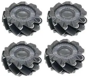 FOR 4Pcs Technical Mecanum Wheels Universal Tires Omnidirectional Wheel Compatible EV3 Robotics DIY Electric Building Blocks Car Toy FOR 4Pcs Technical Mecanum Wheels Universal Tires Omnidirectional Wheel Compatible EV3 Robotics DIY Electric Building Blocks Car Toy