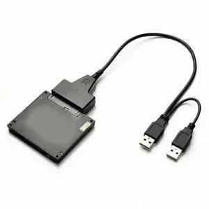 USB to 2.5 SATA Hard Drive Adapter 2 Interfaces USB to 2.5 SATA Hard Drive Adapter 2 Interfaces