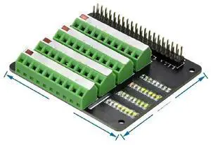 FOR Pi Gpio Expansion Extension Board Screw Terminal Hat For Pi 2B/3B/3B+/4B/Zero/Zero W FOR Pi Gpio Expansion Extension Board Screw Terminal Hat For Pi 2B/3B/3B+/4B/Zero/Zero W