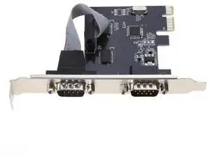 PCIe to Dual RS232 Industrial Serial Card PCIe to Dual RS232 Industrial Serial Card