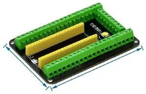 FOR Pi Pico Expansion Board GPIO Breakout Extension Adapter Onboard Male and Female Pins for Pico FOR Pi Pico Expansion Board GPIO Breakout Extension Adapter Onboard Male and Female Pins for Pico