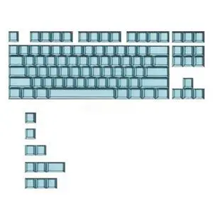 97Key Fold Keycaps Dye Sublimation Through Effect 97Key Fold Keycaps Dye Sublimation Through Effect