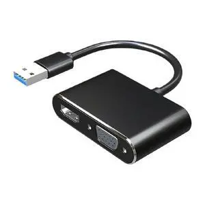 USB3.0 to HDTV VGA Video Converter 5Gbps Dual USB3.0 to HDTV VGA Video Converter 5Gbps Dual