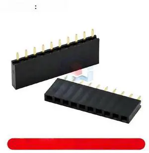 FOR 10-1000pcs 2.54MM pitch female socket single row female socket pin socket female socket/pin socket 1*6P 1*8P 1*10P FOR 10-1000pcs 2.54MM pitch female socket single row female socket pin socket female socket/pin socket 1*6P 1*8P 1*10P