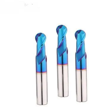 HRC63 2 Flutes Ball Type End Mill 100mm HRC63 2 Flutes Ball Type End Mill 100mm