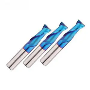 HRC65 2 Flutes Flat End Mill 60mm 75mm HRC65 2 Flutes Flat End Mill 60mm 75mm