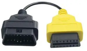 FOR ECU Scan Adapter OBD OBD2 Connector Multi ECU Scan Air*bag OBD2 Diagnostic cable For ECU Scan tool 6 Color