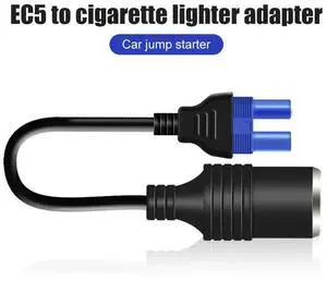 FOR 12V EC5 Socket Adapter Connector for Car Booster Car Jump Starter Emergency Starting Power Conversion