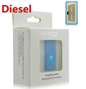 FOR Super ECO OBD2 ine Cars Chip Tuning Box More Power Torque OBD Plug & Drive OBD2 Cars Diesel