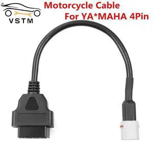 FOR 4pin for 6pin OBD 2 Extension Cable Motorcycle Diagnostic Tool moto OBD2 Connector for Motorcycle Motobike