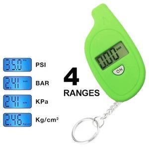 FOR Air Pressure Gauge Tester Procession Tool Tire Pressure Monitor Portable Keychain Mini Digital LCD 2-150 PSI Tire Tyre Wheel