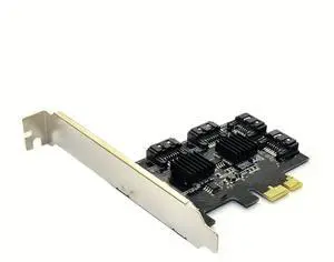 Add On Card SATA3 PCI-E/PCIE/PCI Express SATA 3 Controller Multiplier SATA Card/Expansion PCI E PCIE x1 SATA Port Adapter