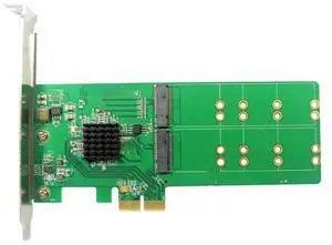 PCI Express to 4 x NGFF M.2 Key-B Expansion Card Adapter Support NCQ 6Gbps Speed Penalty Felt Thread Marvel PCI Express to 4 x NGFF M.2 Key-B Expansion Card Adapter Support NCQ 6Gbps Speed Penalty Felt Thread Marvel