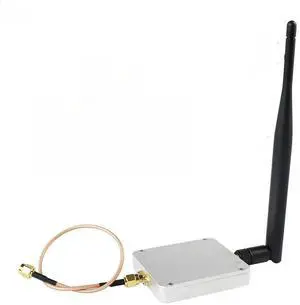 8W Wifi Power Amplifier 2.4GHz 802.11n Wifi Signal Repeater Router Range Extender Booster 6dBi Wireless Antenna Adapter