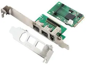 Mini PCI Express 1 Port Firewire 1394A and 2 ports 1394B card