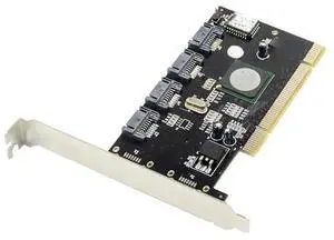 PCI to 4 Ports SATA Serial ATA RAID Converter Controller I/O Card sil3124 chipset sata2.0 to pci slot gen 2