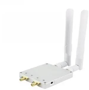 WiFi Booster 5.8GHz&2.4GHz Signal Extender Long Range Dual 4W Channel Repeater Dual Antenna Power Amplifier Drone Route