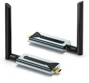 Wireless HDMI and 150M Long Range Wireless HDMI Extender Kit Safe Plug and Play Fast Screen Sharing