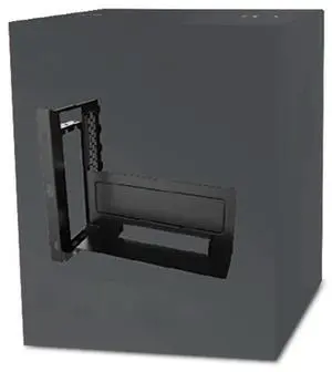 steel Vertical Graphics Card Holder Cooling Classis ATX Computer case Form contain pcie extender