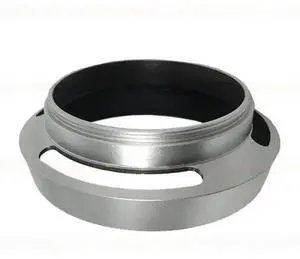 FOR Metal Vented Lens Hood Oblique Hollow-out Lens Hood 37mm 40.5mm 43mm 46mm 49mm 52mm FOR Metal Vented Lens Hood Oblique Hollow-out Lens Hood 37mm 40.5mm 43mm 46mm 49mm 52mm