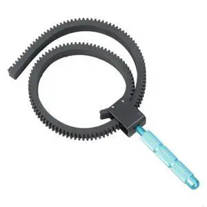 FOR 1pc Adjustable Rubber Gear Ring Belt Grip for SLR DSLR Camera Aluminum Accessory Camcorder Camera Follow for Focus FOR 1pc Adjustable Rubber Gear Ring Belt Grip for SLR DSLR Camera Aluminum Accessory Camcorder Camera Follow for Focus
