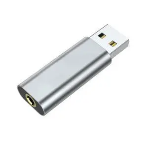 FOR USB to USB External Sound Card 3.5mm Adapter 2 in 1 USB A to Aux- Headph Adapter Microphone FOR USB to USB External Sound Card 3.5mm Adapter 2 in 1 USB A to Aux- Headph Adapter Microphone