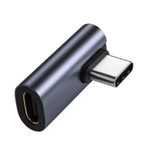 FOR USB C Adapter 90 Degree Low Profile Type C Male to Female Extender Support USB C 3.1 Data Transfer FOR USB C Adapter 90 Degree Low Profile Type C Male to Female Extender Support USB C 3.1 Data Transfer