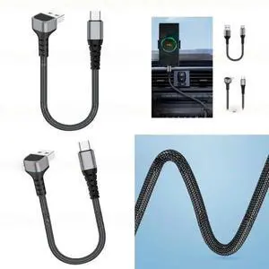 FOR USB to Type C Charging Cord with 90 Degree 480Mbps Cable for Easy Use FOR USB to Type C Charging Cord with 90 Degree 480Mbps Cable for Easy Use