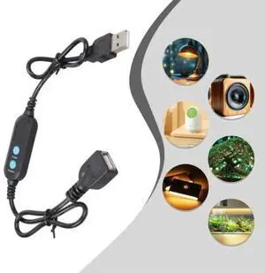 FOR 60cm USB Timer Power Cable 24 Stage Adjustable Shutdown Function For LED Lights Charging Home Electronics 5V FOR 60cm USB Timer Power Cable 24 Stage Adjustable Shutdown Function For LED Lights Charging Home Electronics 5V