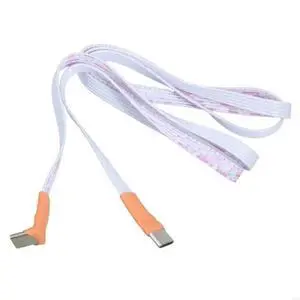 FOR Space Saving Type C Angled Charging Cable Plastic Metal Build For Mobile Tablets FOR Space Saving Type C Angled Charging Cable Plastic Metal Build For Mobile Tablets