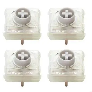 FOR 4Pcs RGB Mx Switches, MX, Low Profile, RGB, Silver, Red Switch, Thiner Switches, for Mechanical Keyboard FOR 4Pcs RGB Mx Switches, MX, Low Profile, RGB, Silver, Red Switch, Thiner Switches, for Mechanical Keyboard