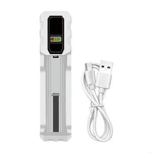 FOR Single Slot LCD Display Charging For 14500 18500 18650 21700 26650 26700 26800 With Auto Shutoff FOR Single Slot LCD Display Charging For 14500 18500 18650 21700 26650 26700 26800 With Auto Shutoff