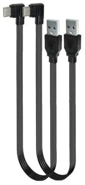 FOR Fast Charging Cable with Up or Down Bend/Straight Head Type C Output, USB to USB C Data Sync Wire for Desk Lamp Phones FOR Fast Charging Cable with Up or Down Bend/Straight Head Type C Output, USB to USB C Data Sync Wire for Desk Lamp Phones