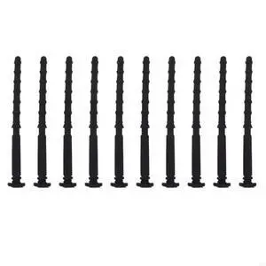 FOR 10Pcs 25mm Dampening Rubber Nails Computer Case Fan Screws Shockproof FOR 10Pcs 25mm Dampening Rubber Nails Computer Case Fan Screws Shockproof