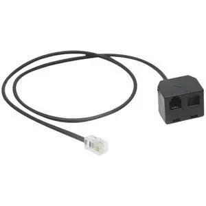 FOR Extension Cable RJ9 Male to 2 Female 4P4C Connector Adapter Splitter RJ9 Teleph Splitter Line Replacement FOR Extension Cable RJ9 Male to 2 Female 4P4C Connector Adapter Splitter RJ9 Teleph Splitter Line Replacement