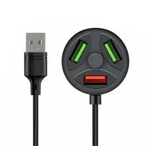 FOR tile USB Hub with 3 Charging Ports Multi USB Port Expander Perfect for USB Adapters Multiple Ph Charging FOR tile USB Hub with 3 Charging Ports Multi USB Port Expander Perfect for USB Adapters Multiple Ph Charging