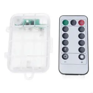 FOR 3Slot 2A Cartridge Case Waterproof Dustproof Holder with Timing Function Remote Button Operation for Electronics FOR 3Slot 2A Cartridge Case Waterproof Dustproof Holder with Timing Function Remote Button Operation for Electronics