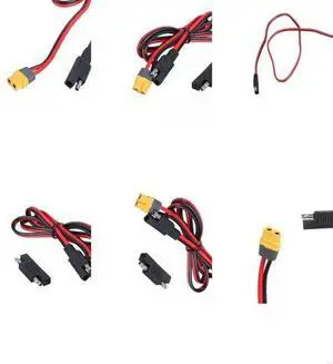 FOR SAE to XT60 Female Extension Cable 14AWG XT60 to SAE Cable for and Solar Generator FOR SAE to XT60 Female Extension Cable 14AWG XT60 to SAE Cable for and Solar Generator