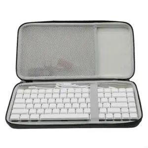 FOR Black Carrying Storage Bag Gray Lining for K3 Mechanical Keyboards FOR Black Carrying Storage Bag Gray Lining for K3 Mechanical Keyboards