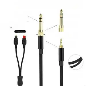 FOR 3.5mm Headph Cable Easy Storage for HD580 HD600 HD650 HD660 HD660S FOR 3.5mm Headph Cable Easy Storage for HD580 HD600 HD650 HD660 HD660S