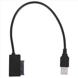 USB to 13Pin DVD/CD ROM Drive Adapter Cable USB to 13Pin DVD/CD ROM Drive Adapter Cable