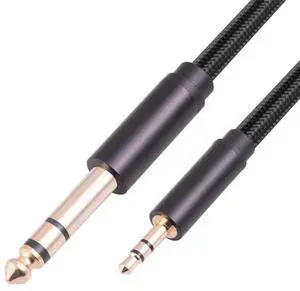 3.5mm to 6.35mm AUX Adapter Cable 1m 3.5mm to 6.35mm AUX Adapter Cable 1m