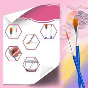 50Pcs Bulk Small Paint Brushes 50Pcs Bulk Small Paint Brushes