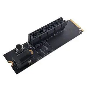 M.2 to PCI-E X4 Slot Conversion Adapter M.2 to PCI-E X4 Slot Conversion Adapter